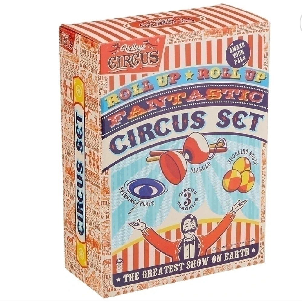 Ridley's Retro Circus Set NIB